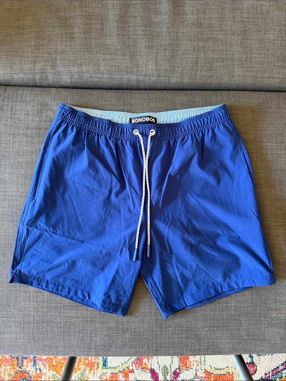 Bonobos Lined Men’s Blue Swim Trunks